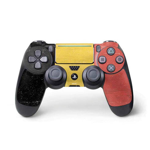 Belgium Flag Distressed PlayStation PS4 Skins